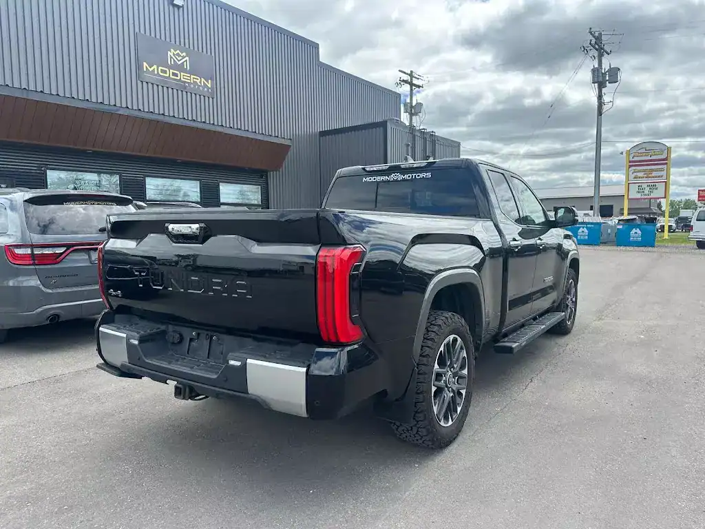 2022 Toyota Tundra Limited in black - Used Truck at Modern Motors Winnipeg 11