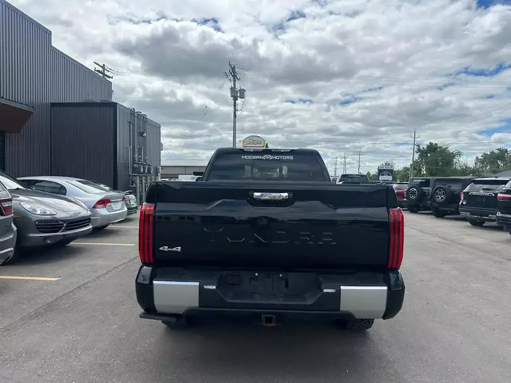2022 Toyota Tundra Limited in black - Used Truck at Modern Motors Winnipeg 4