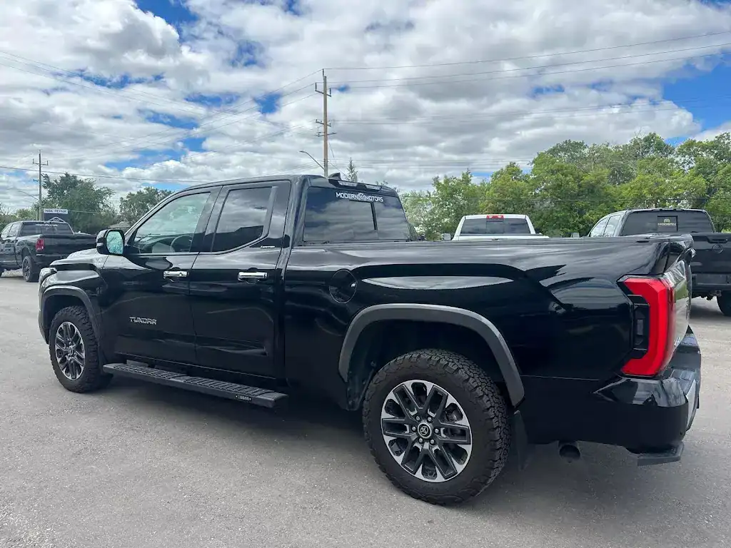 2022 Toyota Tundra Limited in black - Used Truck at Modern Motors Winnipeg 7