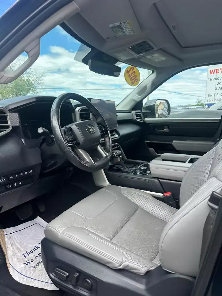 2022 Toyota Tundra Limited in black - Used Truck at Modern Motors Winnipeg 8