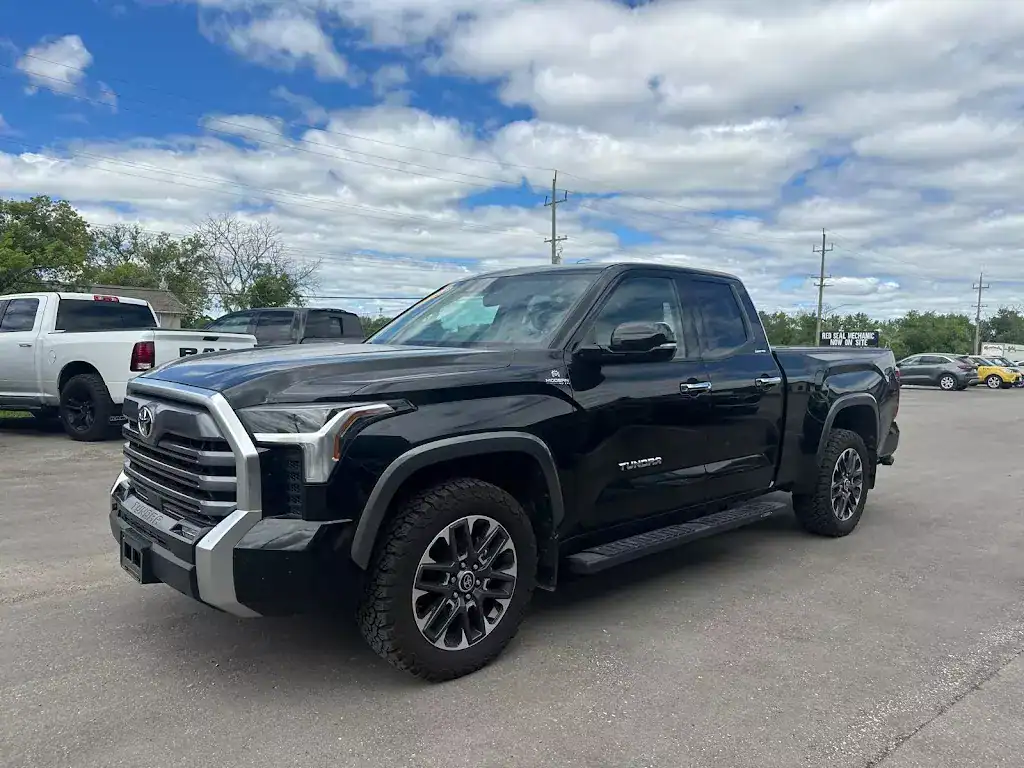 2022 Toyota Tundra Limited in black - Used Truck at Modern Motors Winnipeg 9