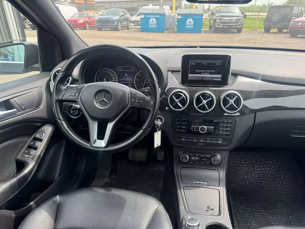 2014 Mercedes-Benz B250 in black - Used Vehicle at Modern Motors Winnipeg 4