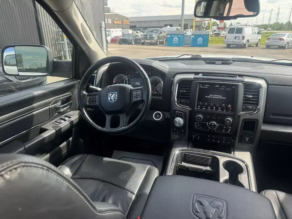 2018 Ram 1500 Sport in white - Used Truck at Modern Motors Winnipeg 9