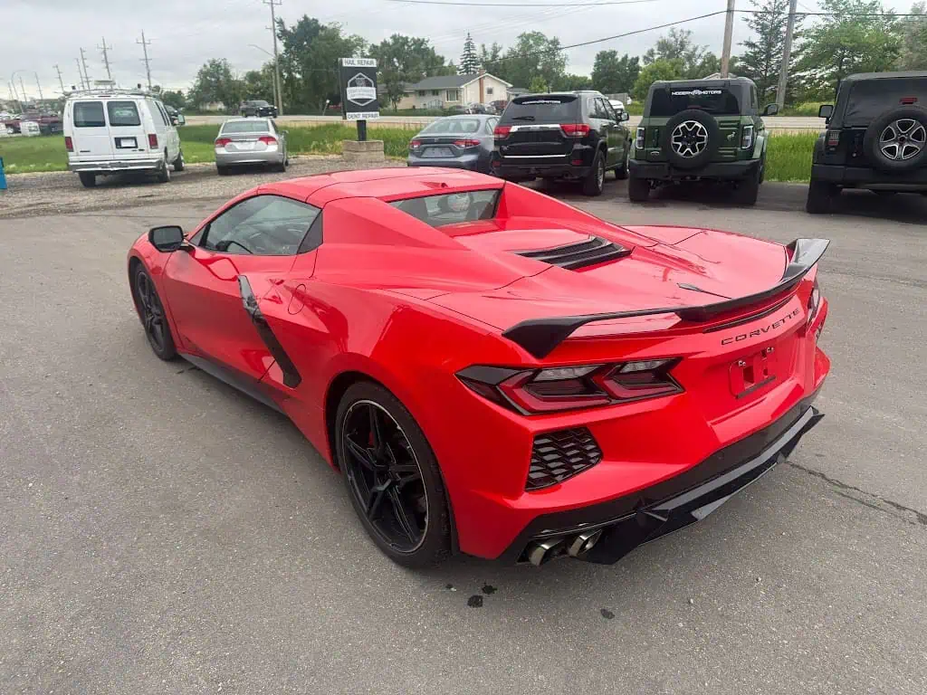 2021 Chevrolet Corvette 3LT Z51 Red - Modern Motors Winnipeg