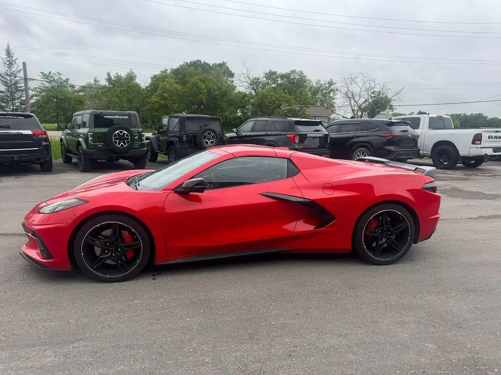 2021 Chevrolet Corvette 3LT Z51 Red - Modern Motors Winnipeg