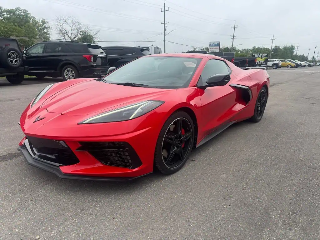 2021 Chevrolet Corvette 3LT Z51 Red - Modern Motors Winnipeg